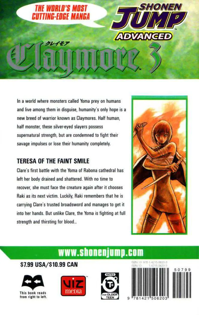 Claymore capítulo 10, página 33