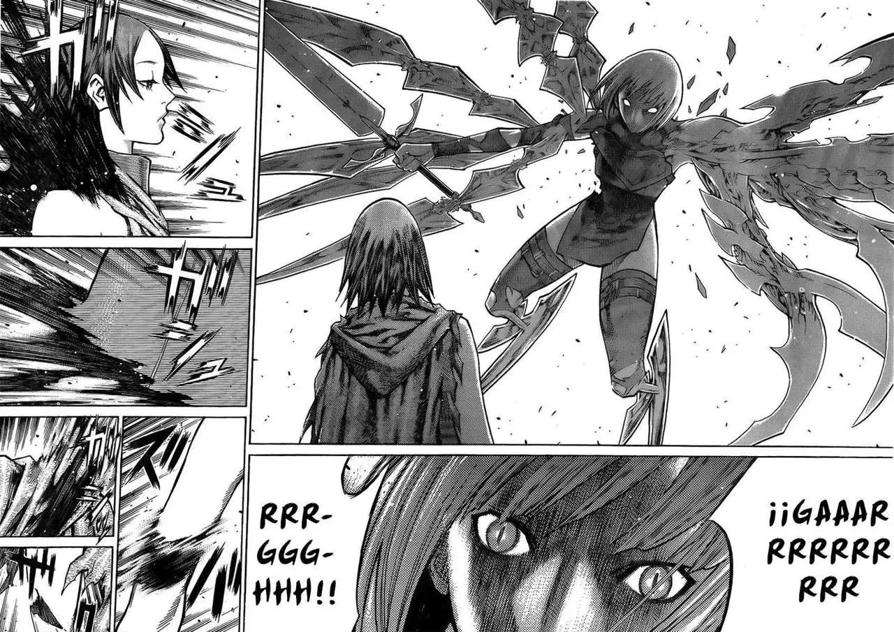 Claymore capítulo 100, página 28
