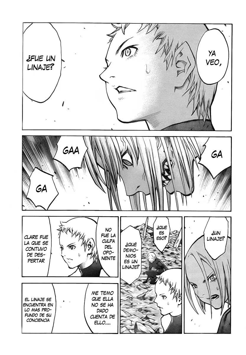 Claymore capítulo 101, página 10