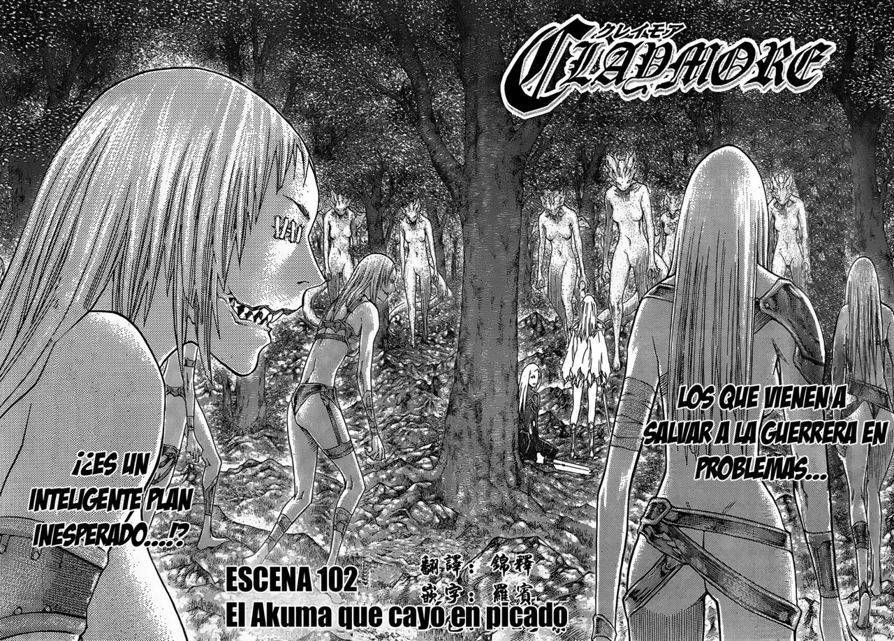Claymore capítulo 102, página 3