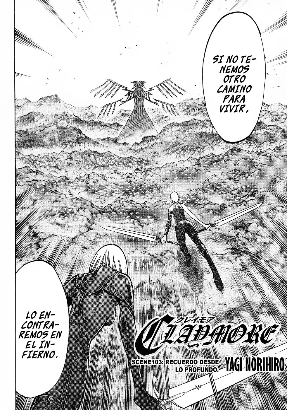 Claymore capítulo 103, página 3