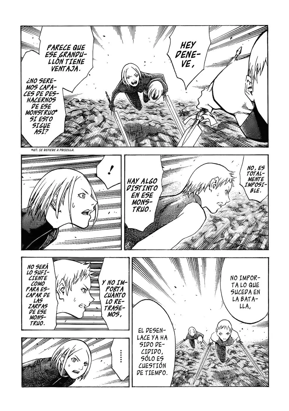Claymore capítulo 103, página 14