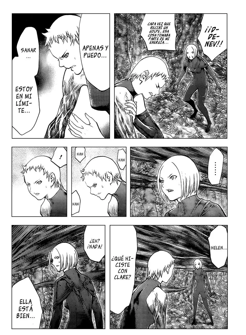 Claymore capítulo 104, página 23
