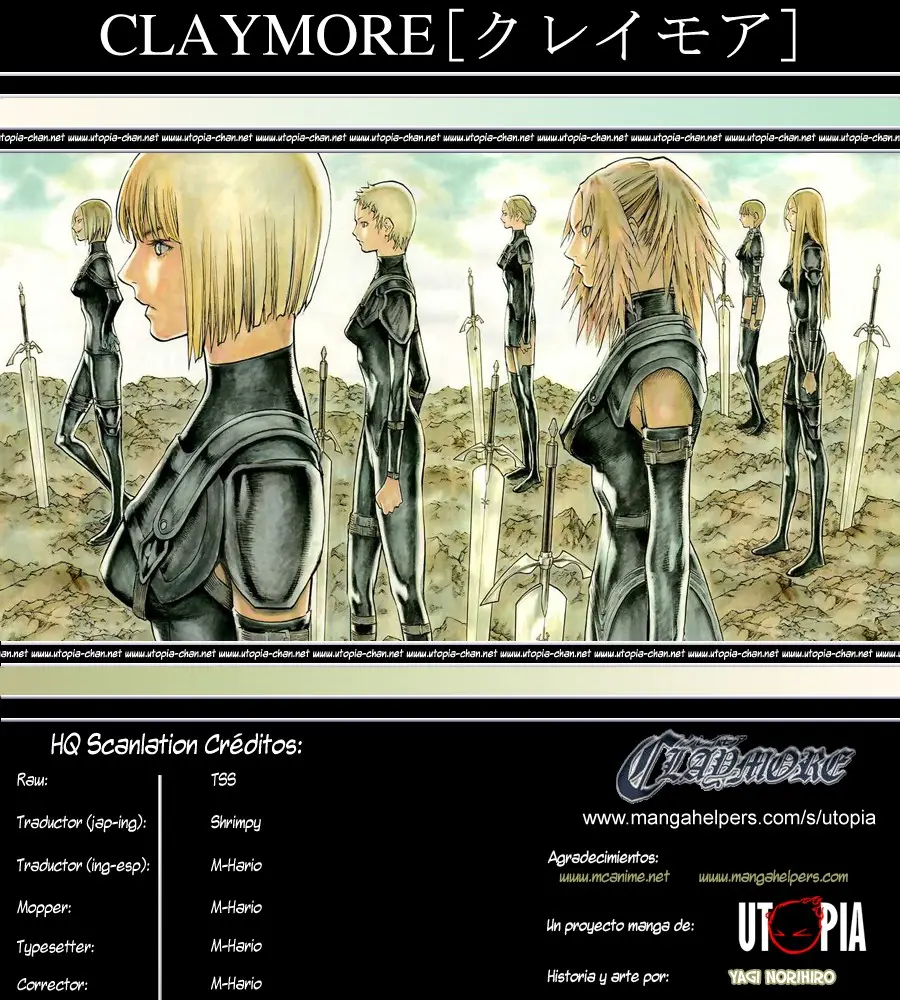 Claymore capítulo 104, página 28