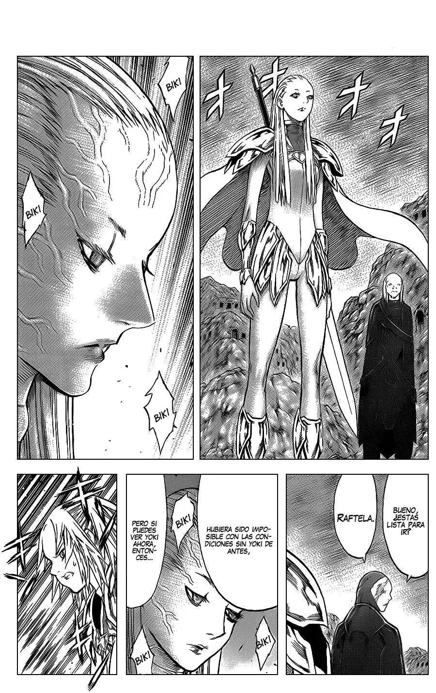 Claymore capítulo 107, página 20