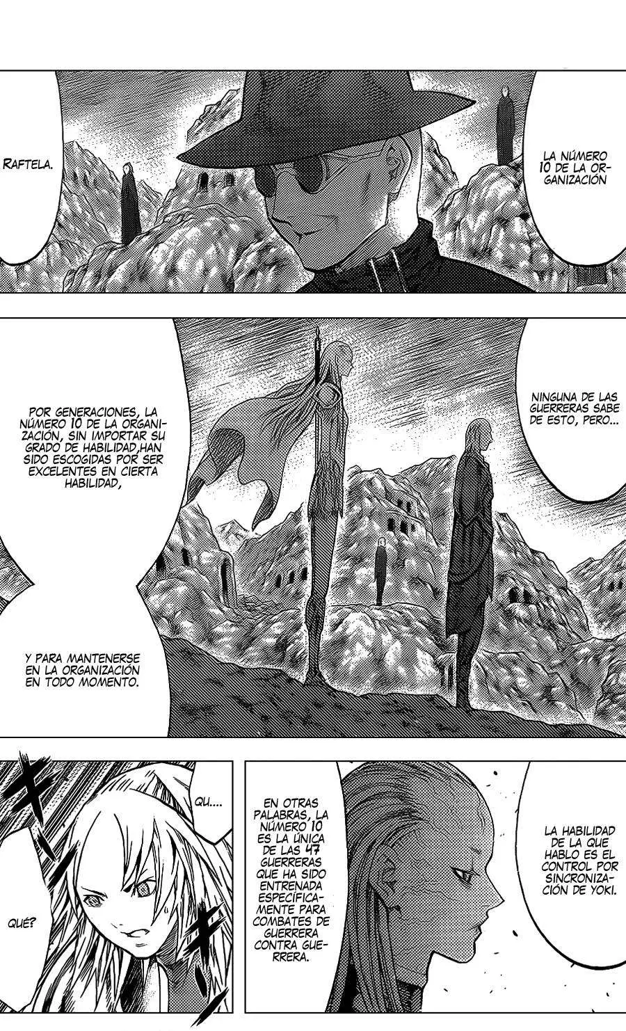 Claymore capítulo 107, página 21