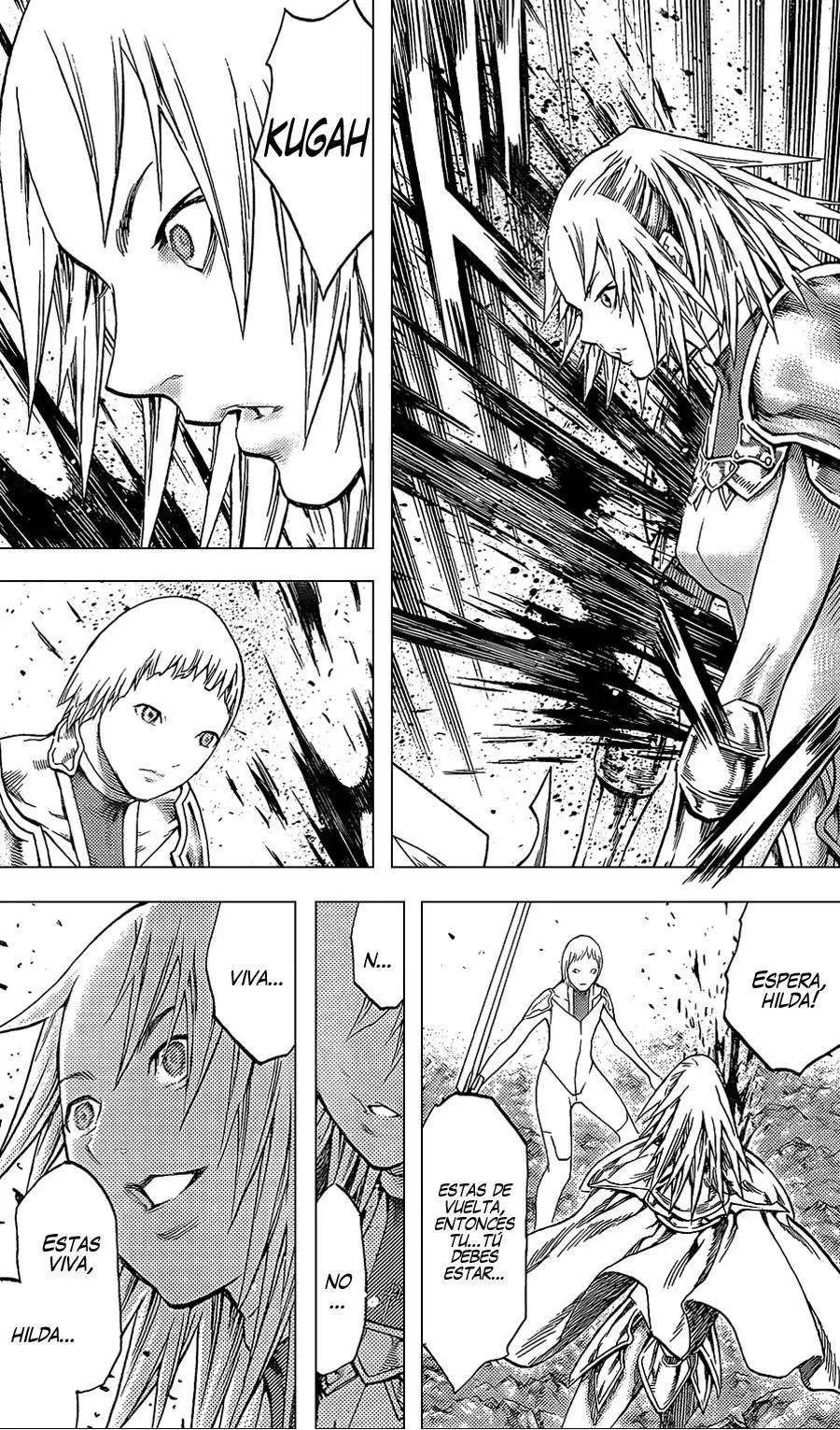 Claymore capítulo 107, página 25