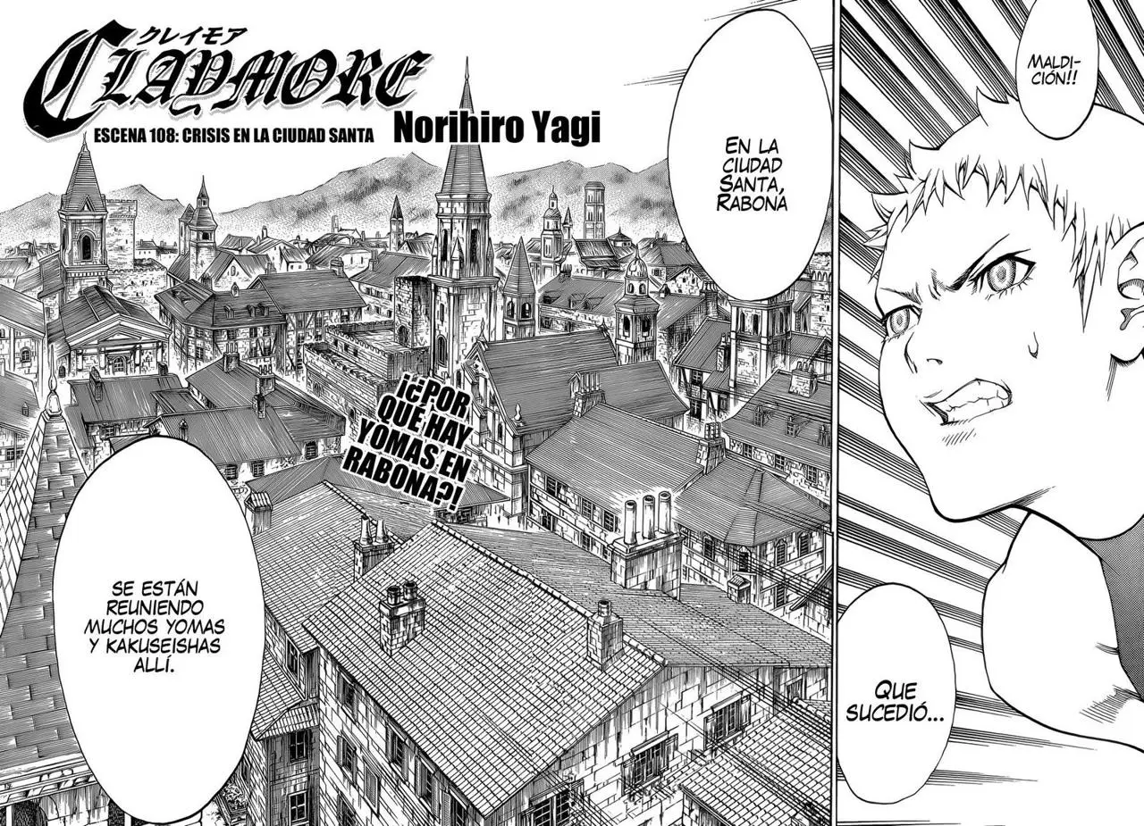 Claymore capítulo 108, página 3