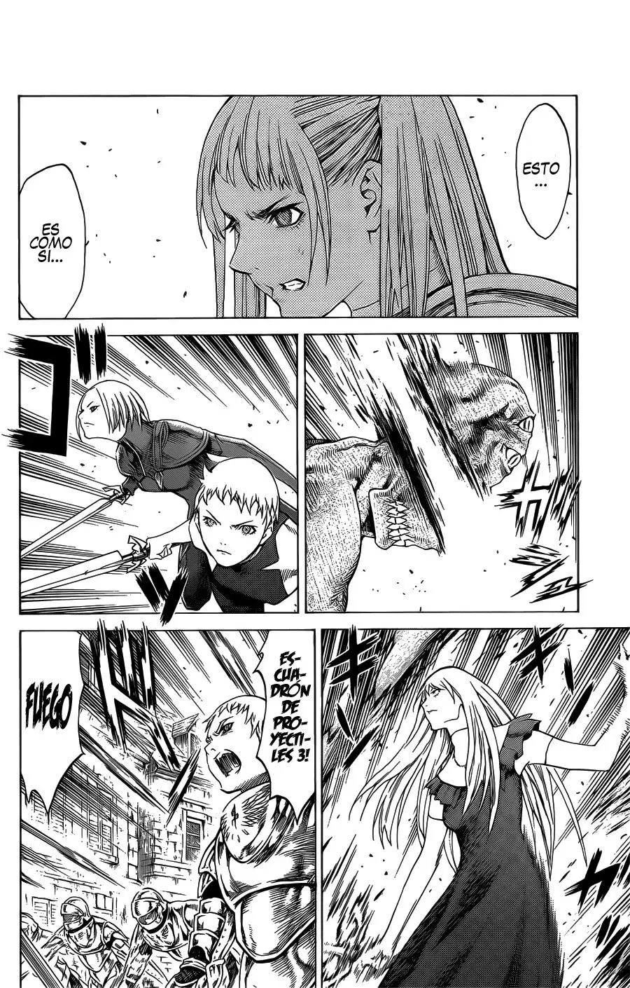 Claymore capítulo 108, página 22
