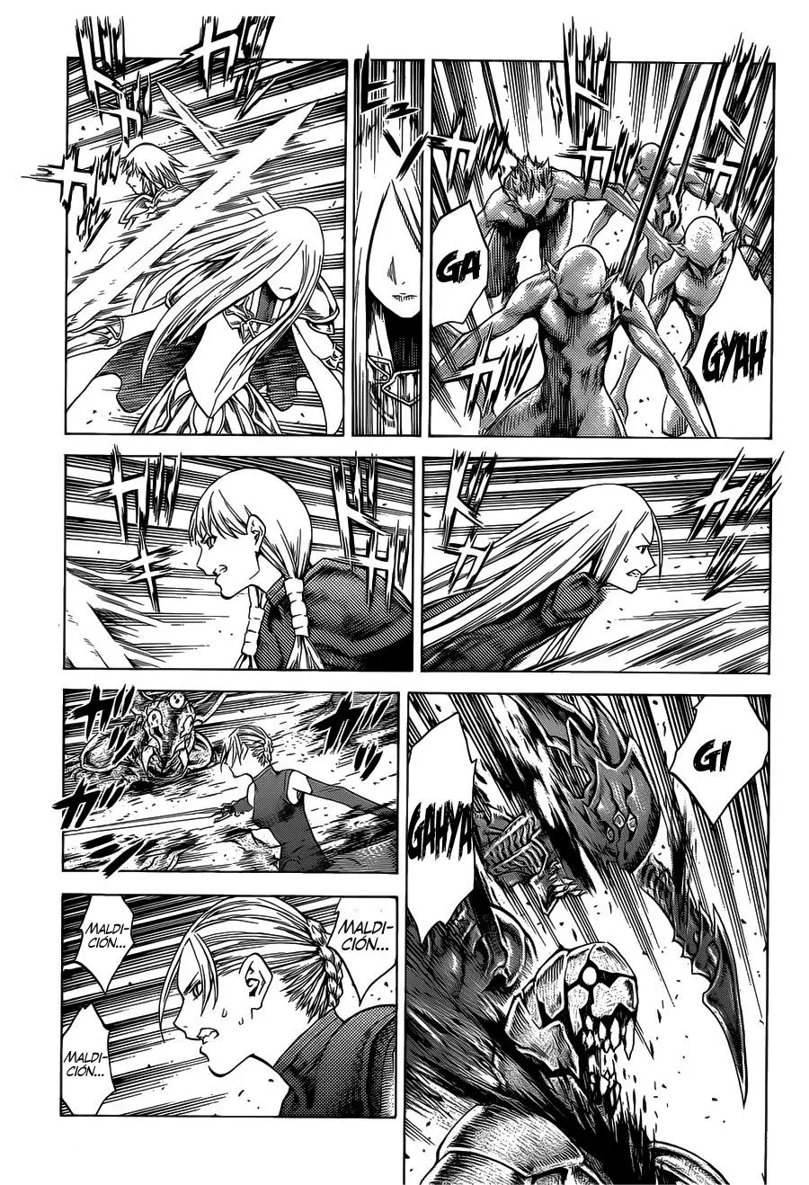 Claymore capítulo 108, página 23