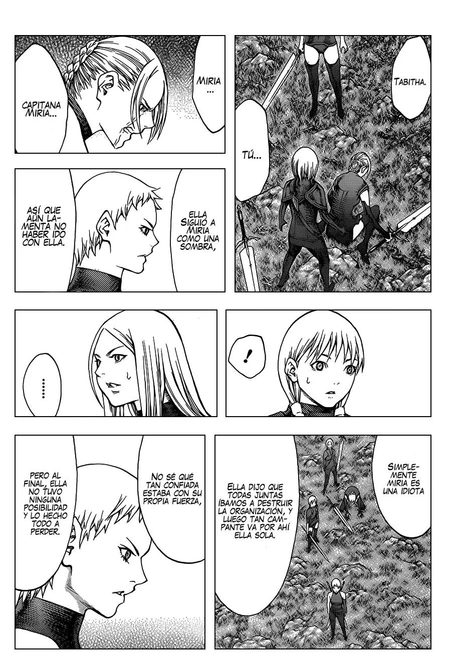 Claymore capítulo 109, página 19