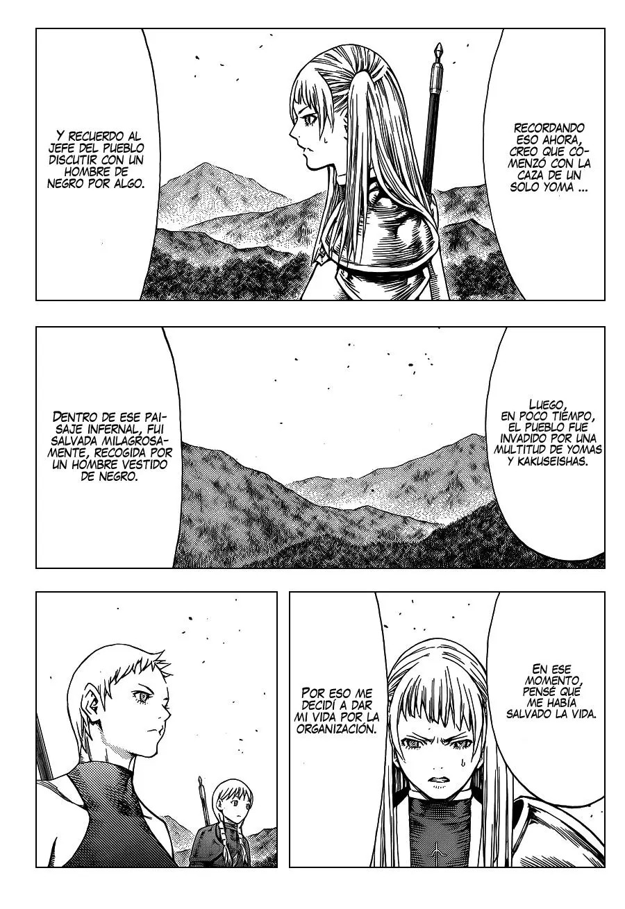 Claymore capítulo 109, página 28