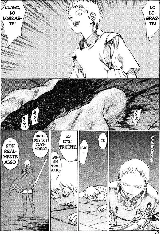 Claymore capítulo 11, página 4