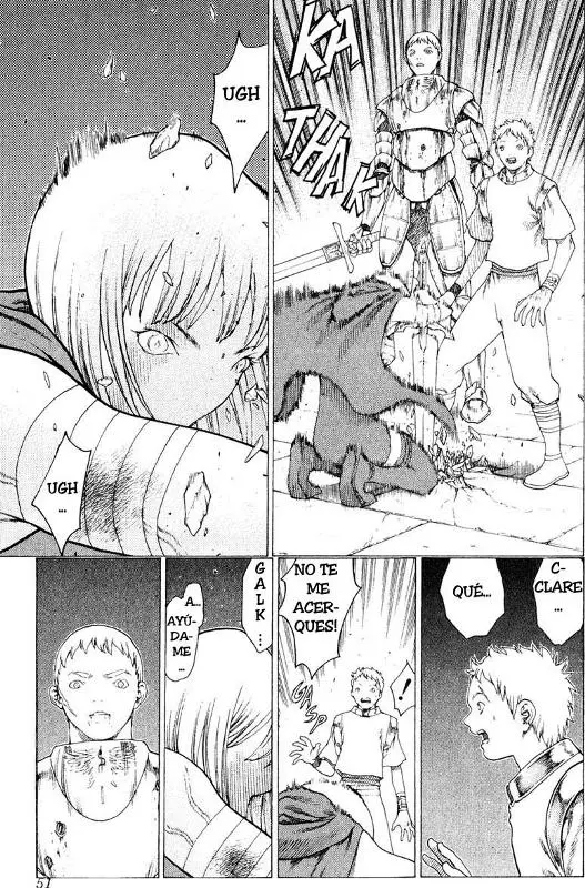 Claymore capítulo 11, página 13