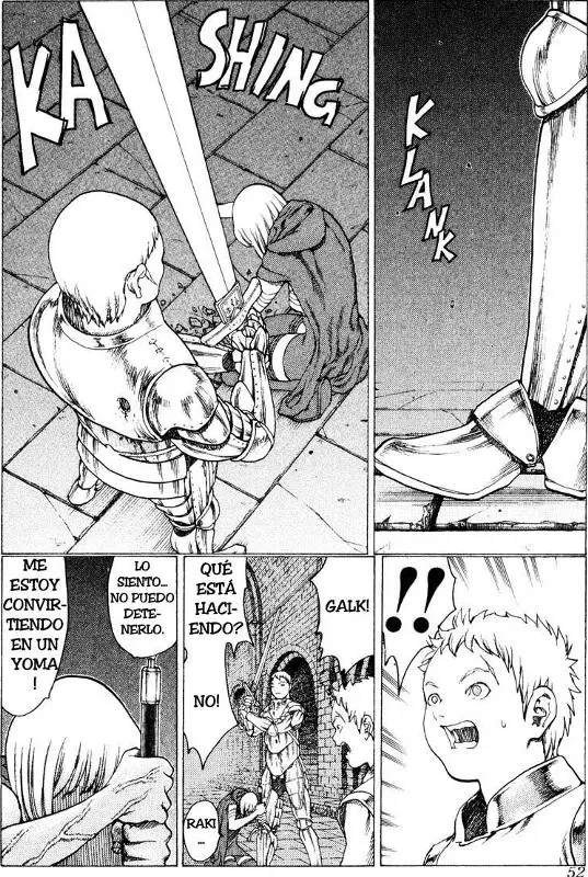 Claymore capítulo 11, página 14