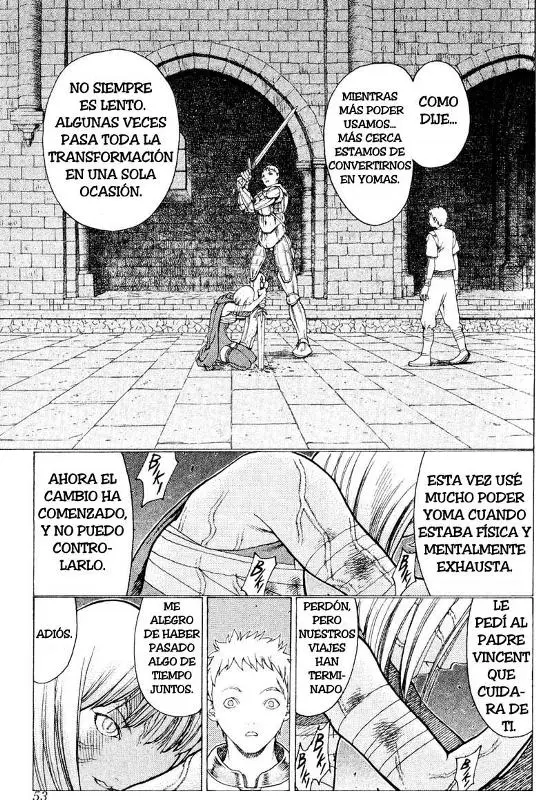 Claymore capítulo 11, página 15