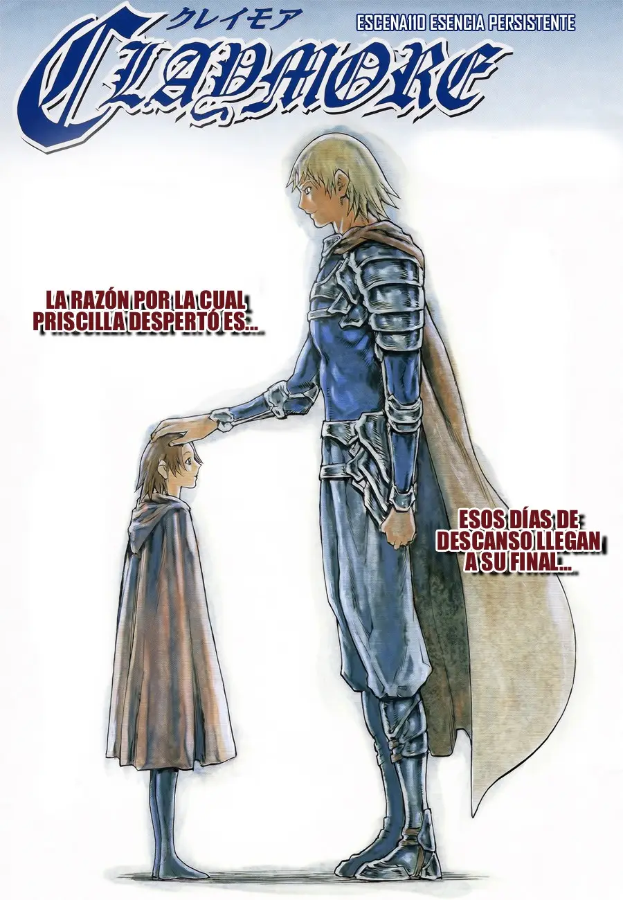 Claymore capítulo 110, página 1