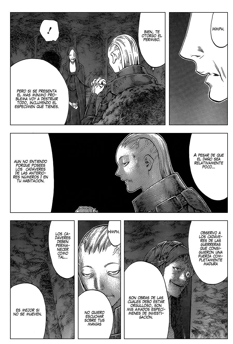Claymore capítulo 110, página 19