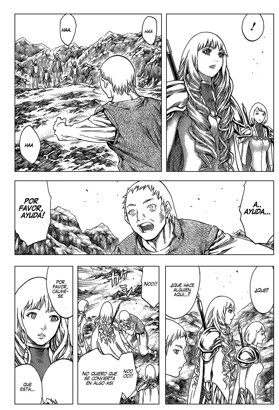 Claymore capítulo 110, página 25