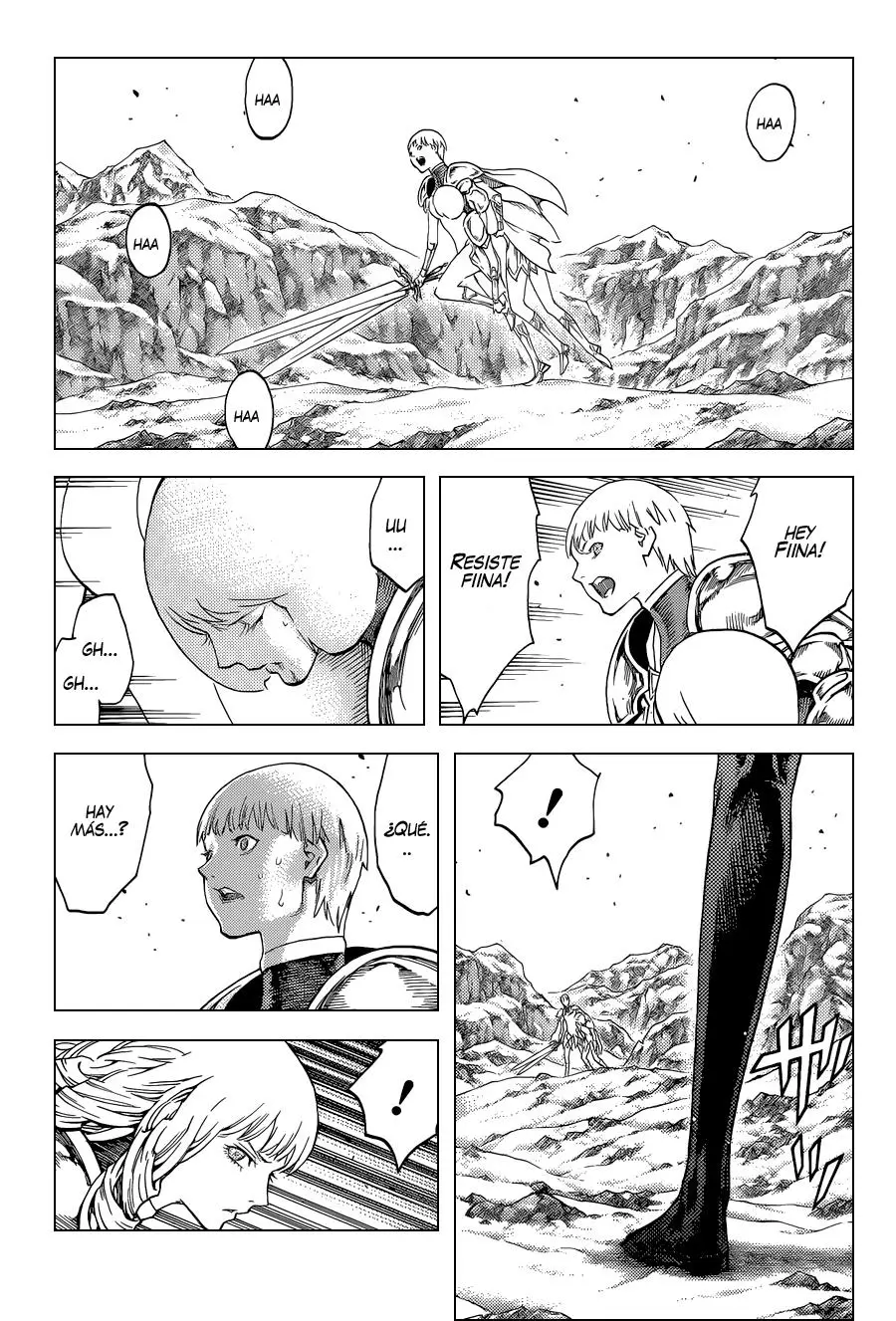 Claymore capítulo 111, página 18