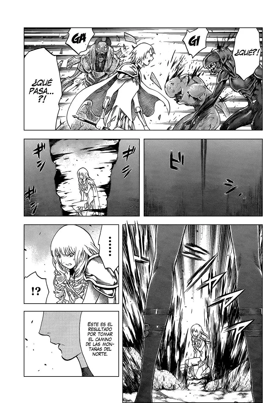 Claymore capítulo 111, página 22