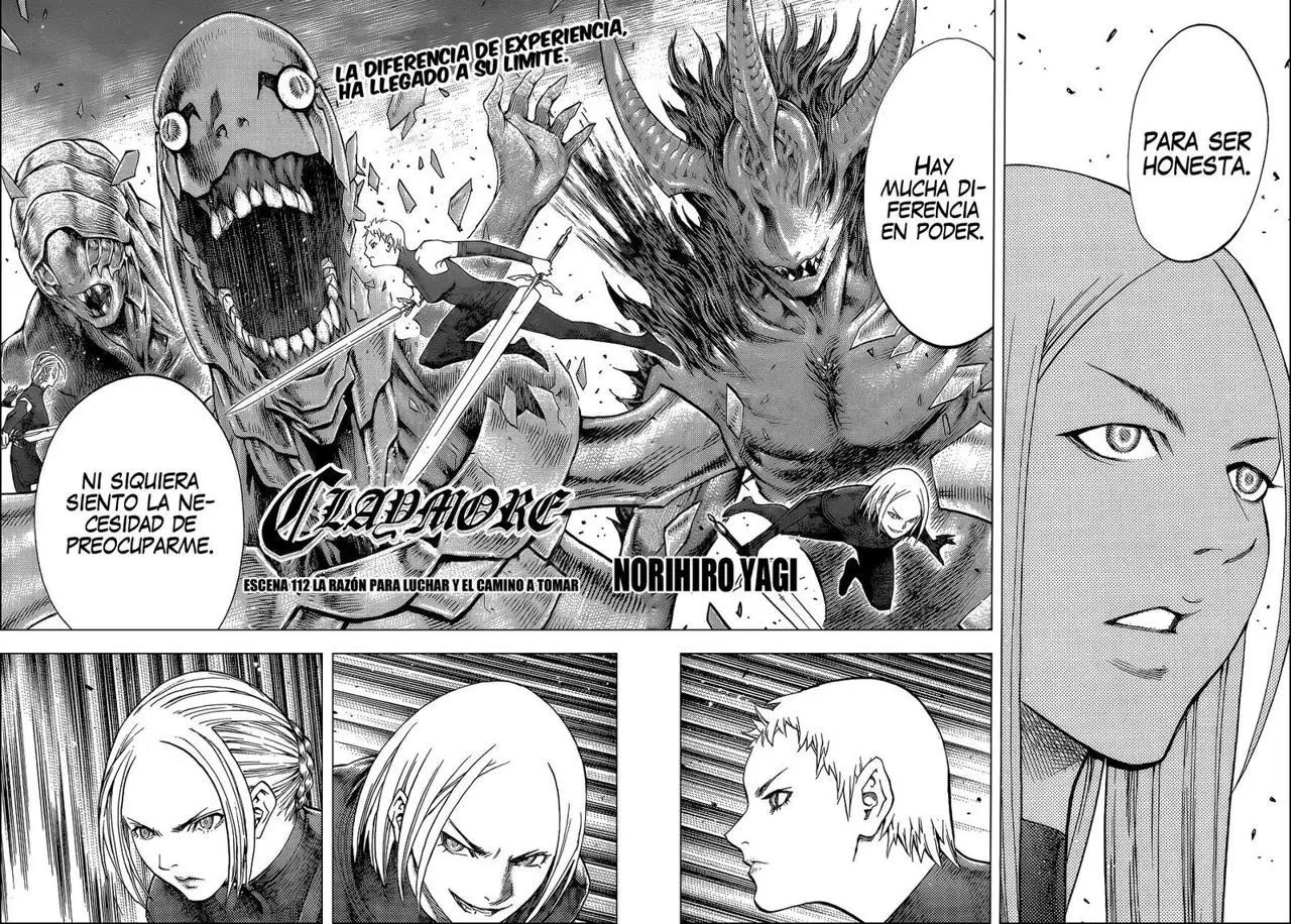 Claymore capítulo 112, página 3