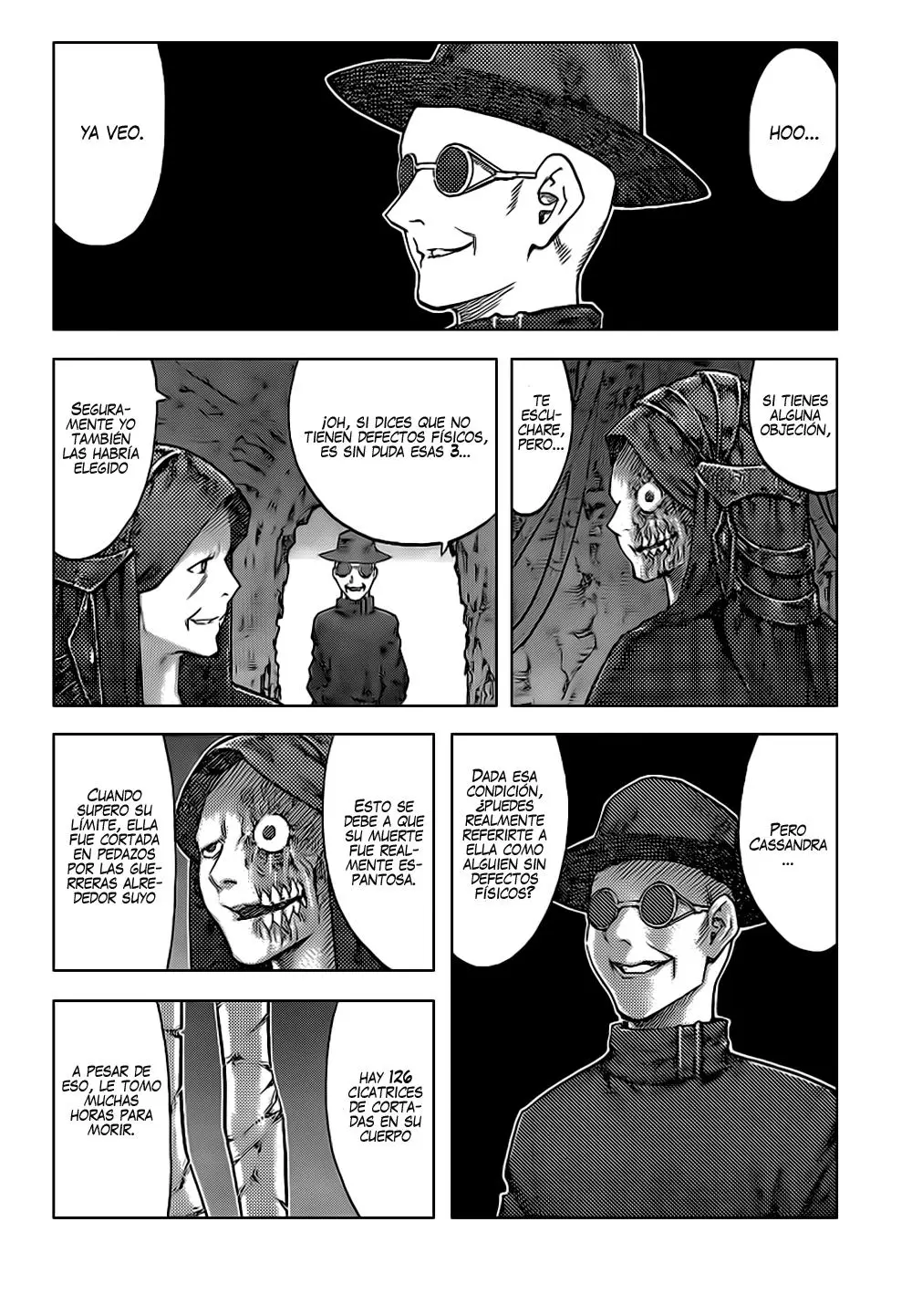 Claymore capítulo 113, página 4
