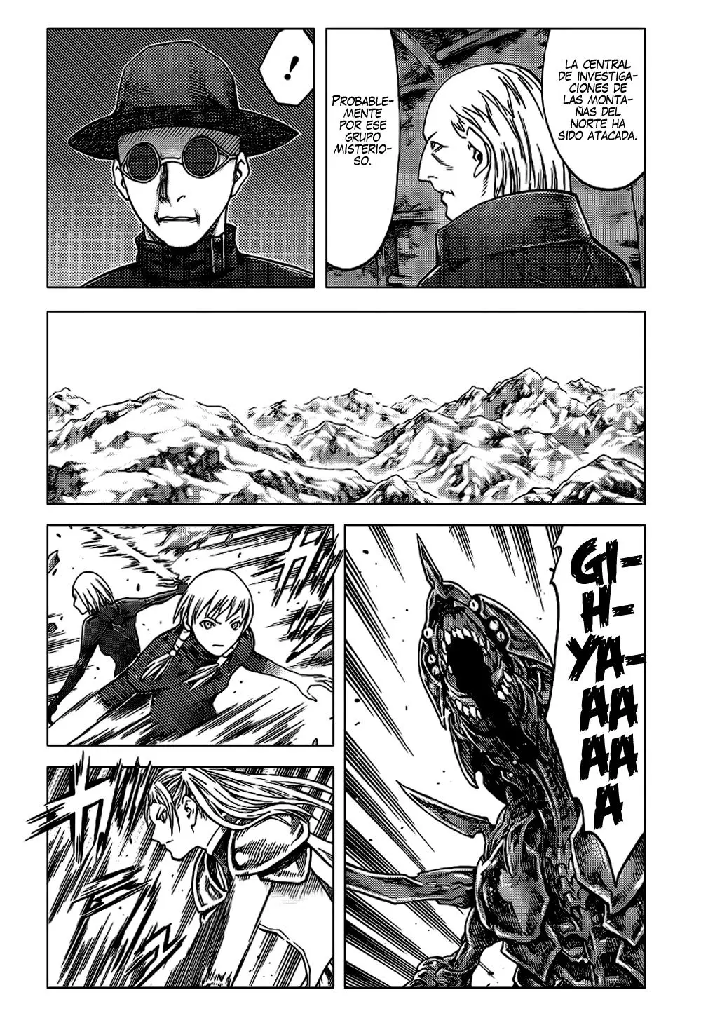 Claymore capítulo 113, página 8