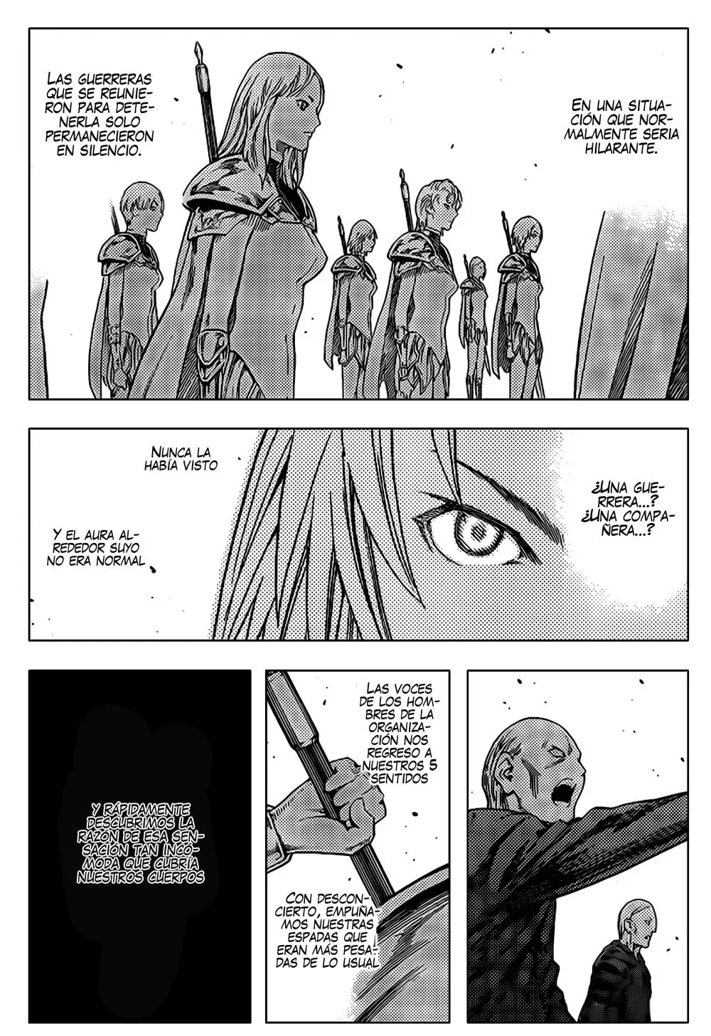 Claymore capítulo 113, página 18