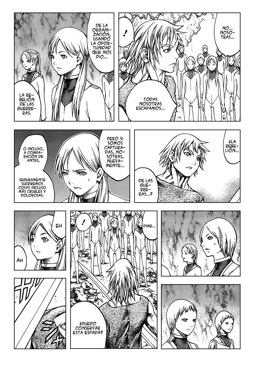 Claymore capítulo 115, página 12