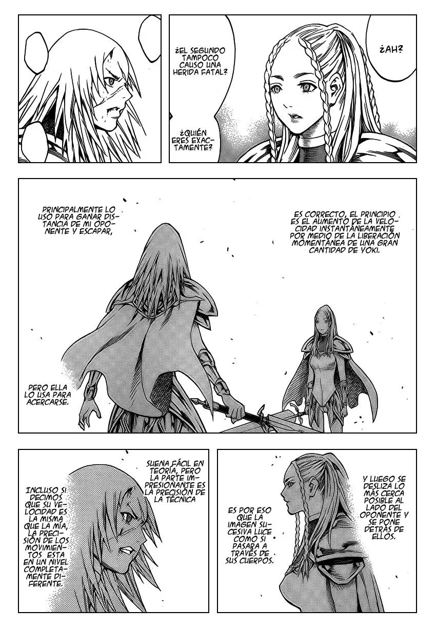 Claymore capítulo 116, página 22