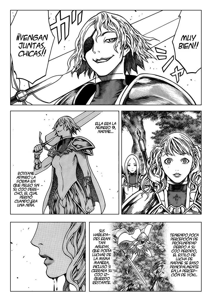 Claymore capítulo 117, página 9