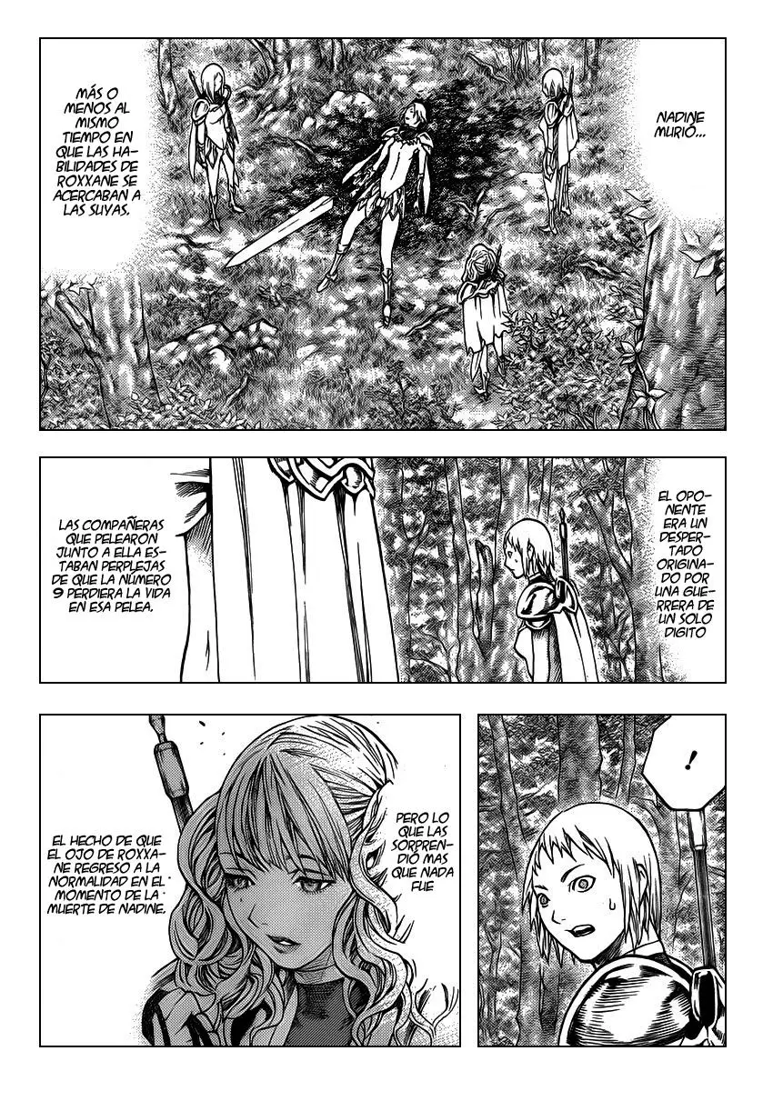 Claymore capítulo 117, página 11