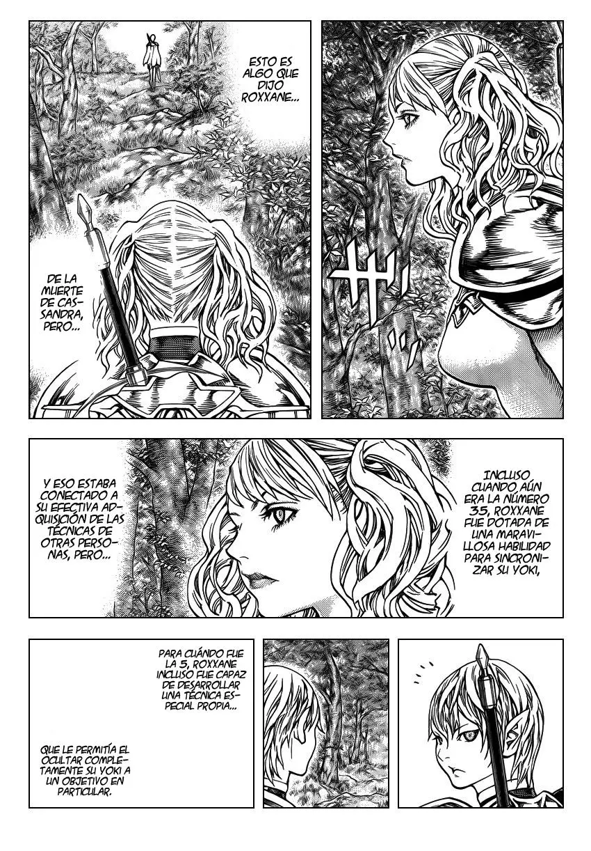 Claymore capítulo 117, página 17