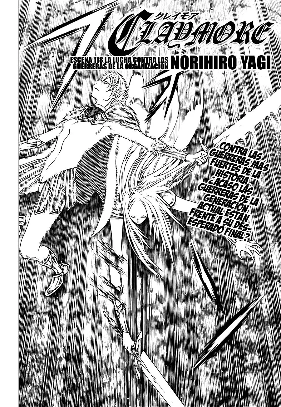 Claymore capítulo 118, página 3