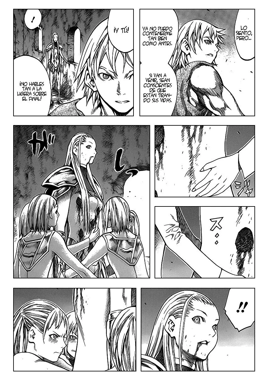 Claymore capítulo 118, página 17