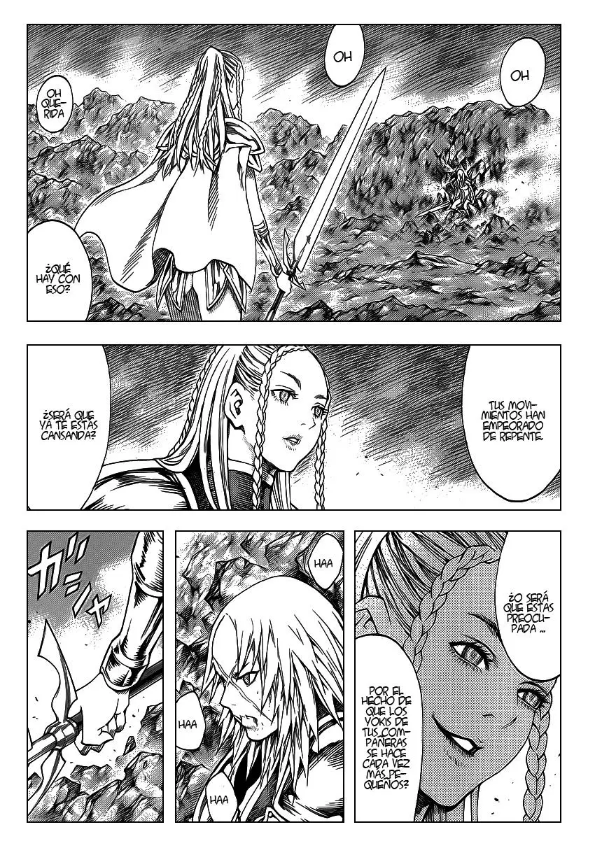 Claymore capítulo 118, página 19