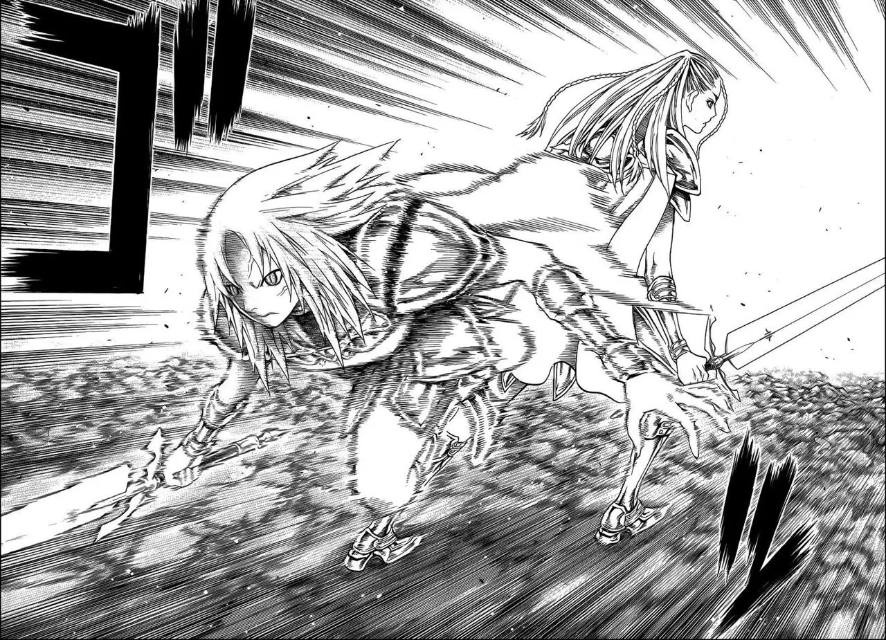Claymore capítulo 118, página 28