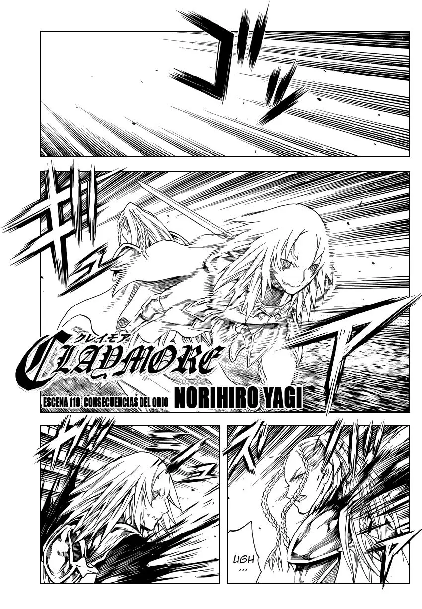 Claymore capítulo 119, página 2