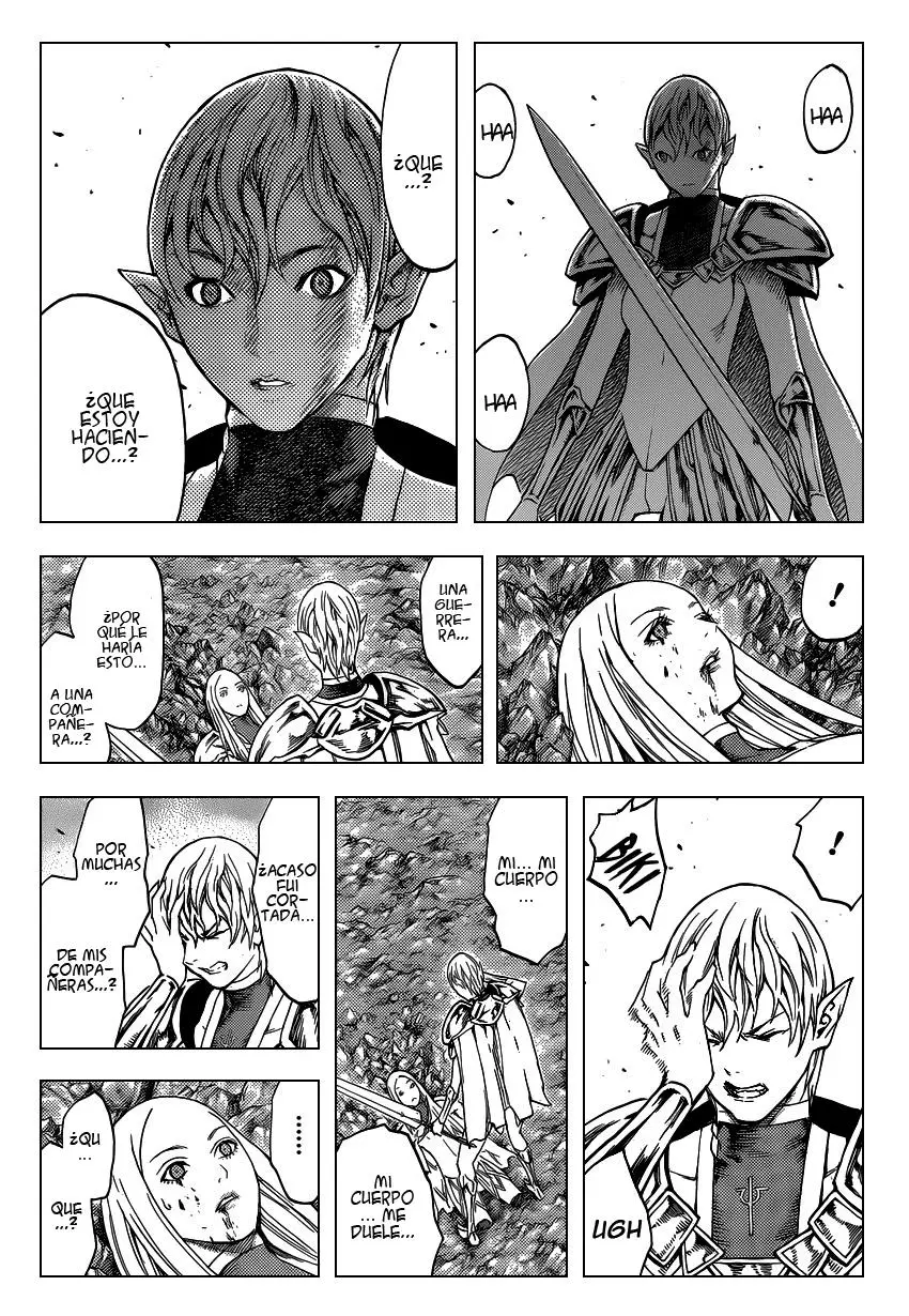 Claymore capítulo 119, página 12