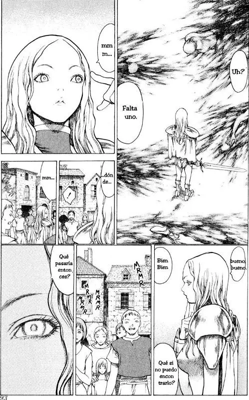 Claymore capítulo 12, página 22