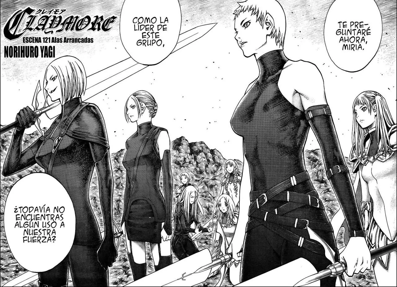 Claymore capítulo 122, página 3