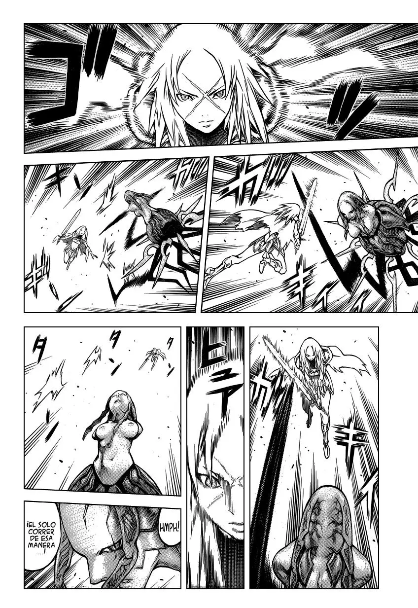 Claymore capítulo 124, página 4