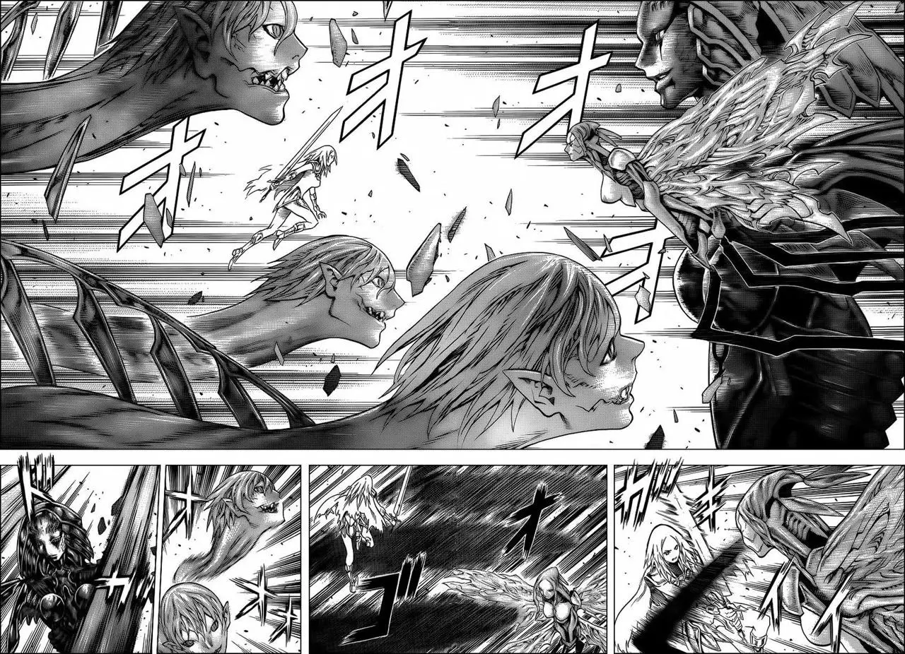 Claymore capítulo 124, página 24