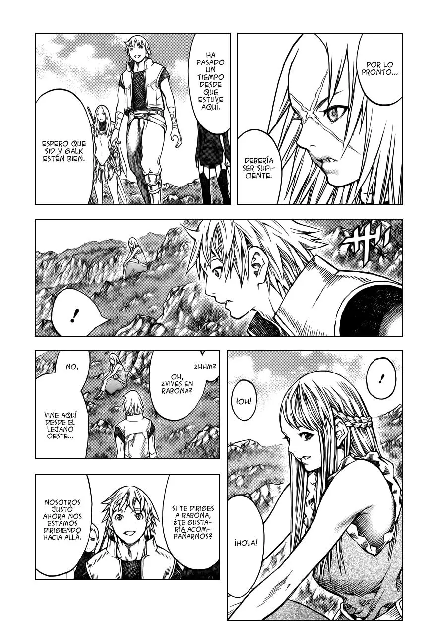 Claymore capítulo 128, página 5