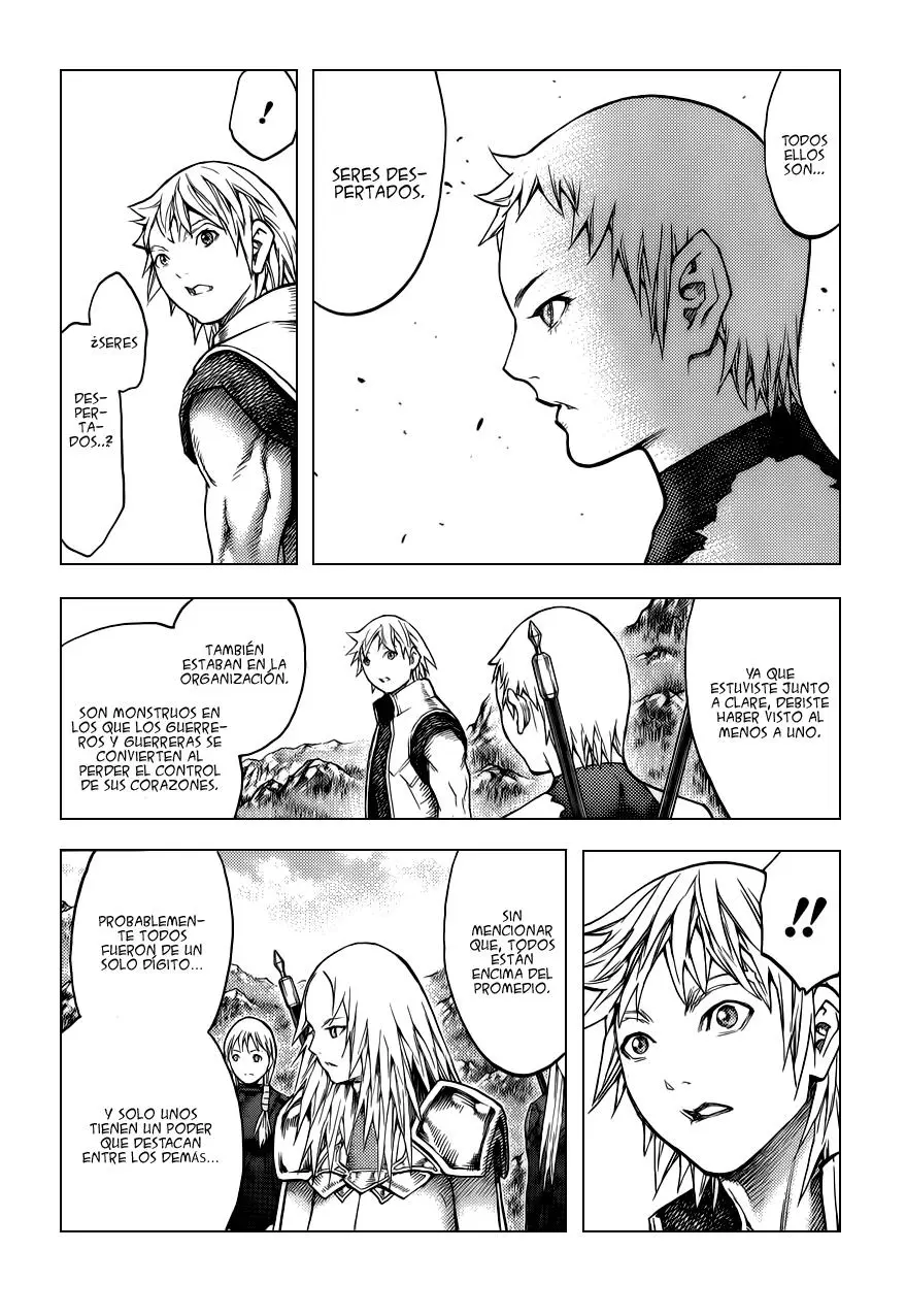 Claymore capítulo 128, página 8