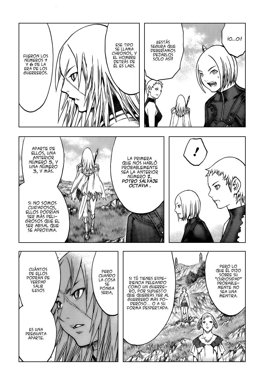 Claymore capítulo 128, página 13