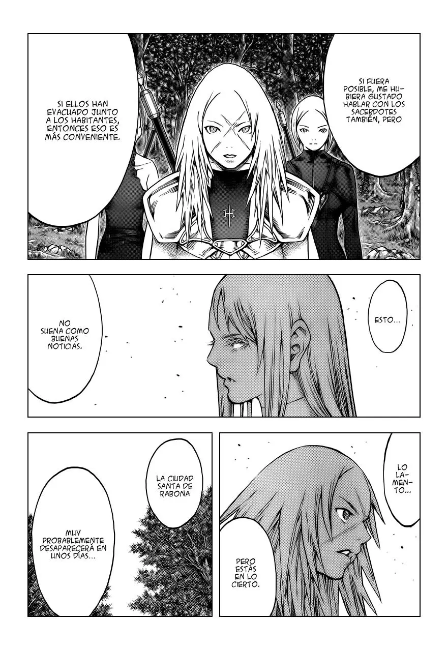 Claymore capítulo 128, página 22