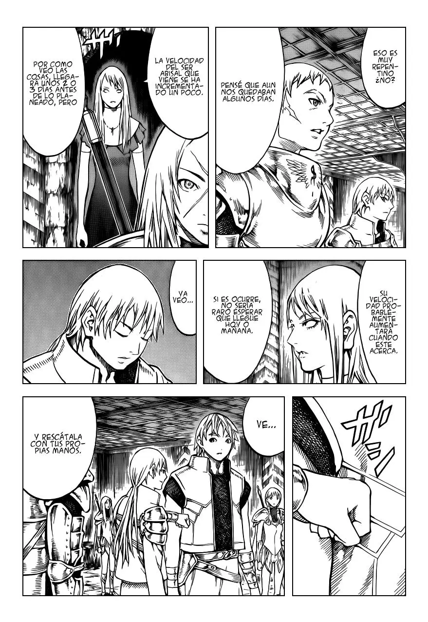 Claymore capítulo 129, página 5