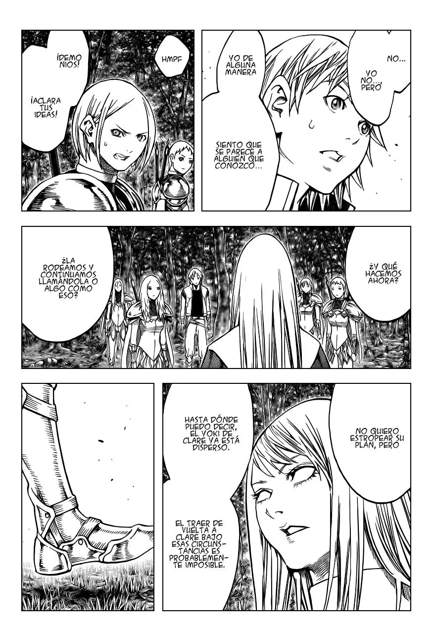 Claymore capítulo 129, página 8